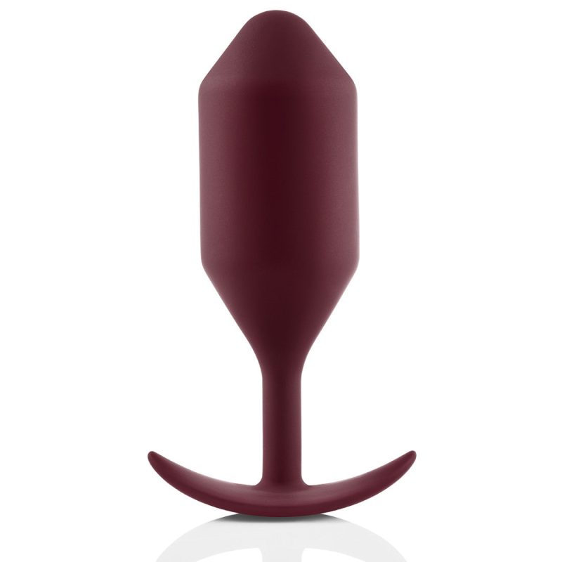 A01629B BVibe SnugPlug5 DarkRed