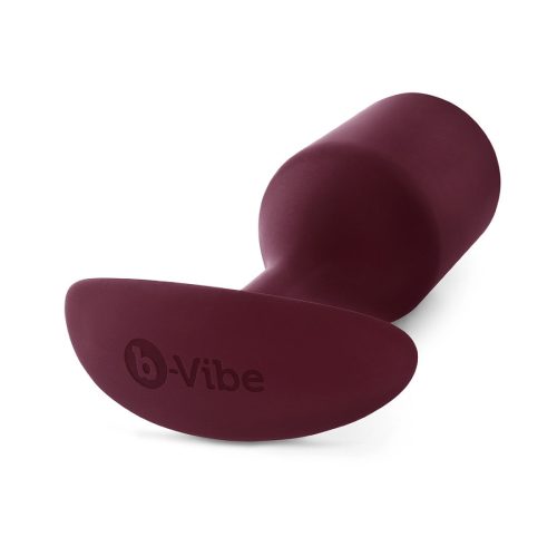 A01629B BVibe SnugPlug5 DarkRed 1